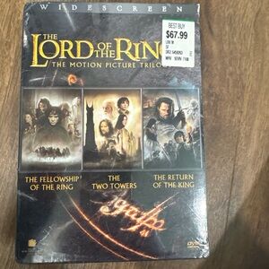 Brand New The Lord of the Rings DVD Trilogy